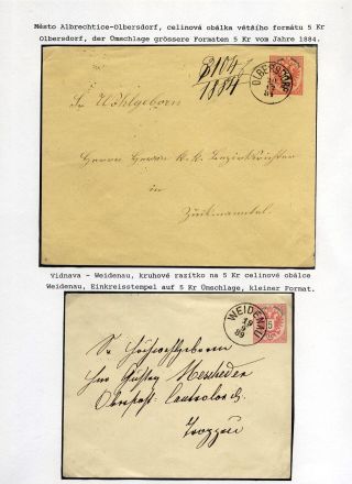 ÖSTERREICHISCHES SCHLESIEN - POSTGESCHICHTE 1785-1900 – Blatt 61