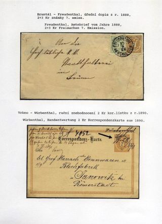ÖSTERREICHISCHES SCHLESIEN - POSTGESCHICHTE 1785-1900 – Blatt 64