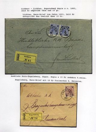 AUSTRIAN SILESIA – POSTAL HISTORY 1785-1900 – sheet 68