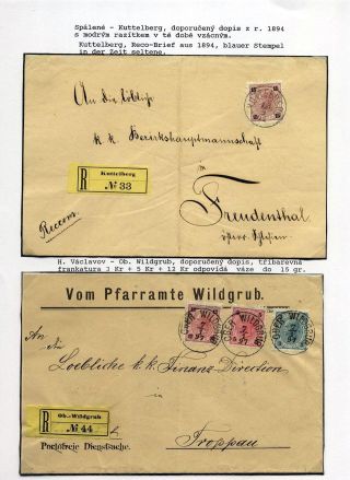 AUSTRIAN SILESIA – POSTAL HISTORY 1785-1900 – sheet 74