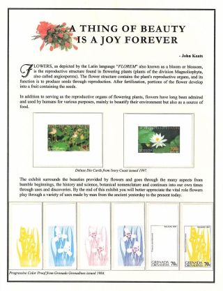 A THING OF BEAUTY IS A JOY FOREVER – sheet 1