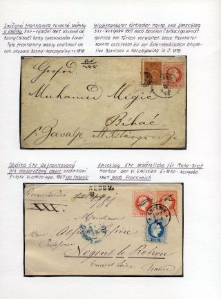 ÖSTERREICH: GANZSACHEN 1867-1918 – Blatt 4