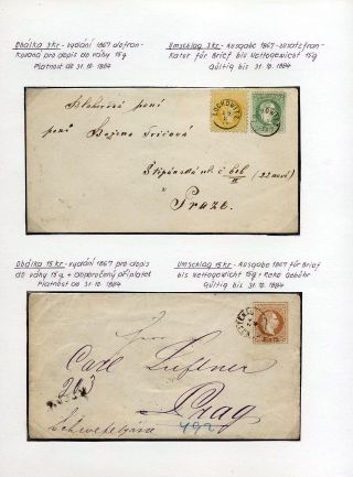 ÖSTERREICH: GANZSACHEN 1867-1918 – Blatt 5