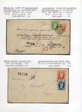 ÖSTERREICH: GANZSACHEN 1867-1918 – Blatt 6