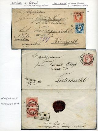 ÖSTERREICH: GANZSACHEN 1867-1918 – Blatt 7