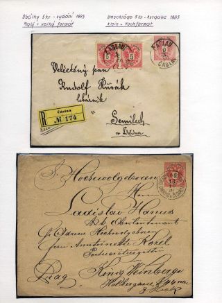 ÖSTERREICH: GANZSACHEN 1867-1918 – Blatt 12