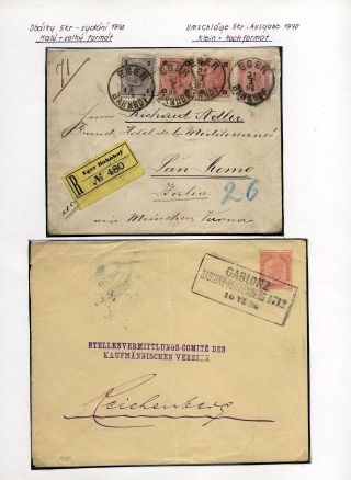 ÖSTERREICH: GANZSACHEN 1867-1918 – Blatt 13