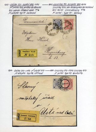 ÖSTERREICH: GANZSACHEN 1867-1918 – Blatt 14