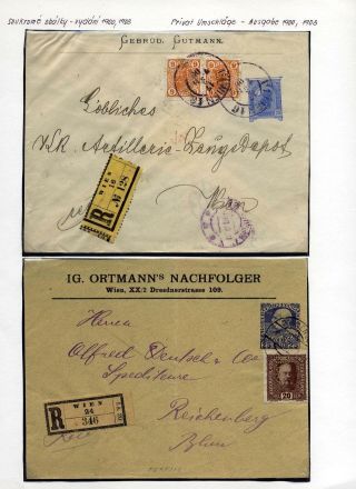 ÖSTERREICH: GANZSACHEN 1867-1918 – Blatt 19