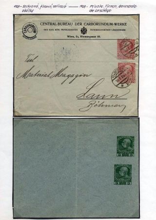 ÖSTERREICH: GANZSACHEN 1867-1918 – Blatt 25
