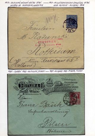 ÖSTERREICH: GANZSACHEN 1867-1918 – Blatt 26