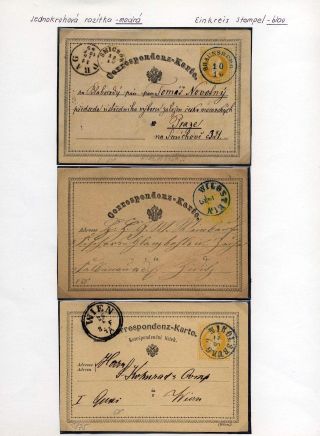 ÖSTERREICH: GANZSACHEN 1867-1918 – Blatt 30