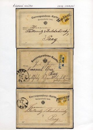 ÖSTERREICH: GANZSACHEN 1867-1918 – Blatt 32