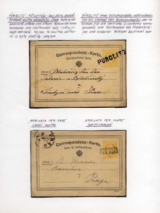 AUSTRIA: POSTAL STATIONERY 1867-1918 – sheet 37