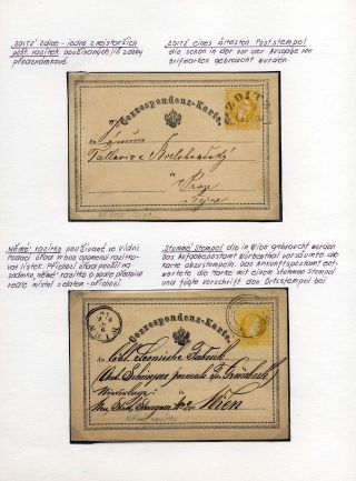 AUSTRIA: POSTAL STATIONERY 1867-1918 – sheet 39