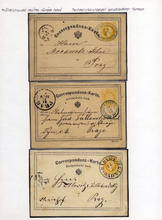 AUSTRIA: POSTAL STATIONERY 1867-1918 – sheet 45