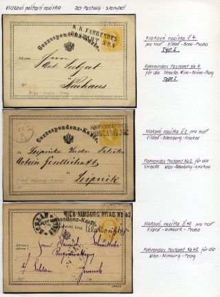 AUSTRIA: POSTAL STATIONERY 1867-1918 – sheet 47
