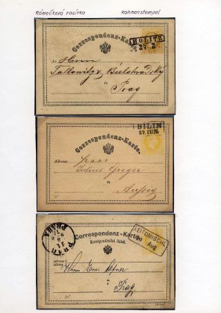 AUSTRIA: POSTAL STATIONERY 1867-1918 – sheet 48