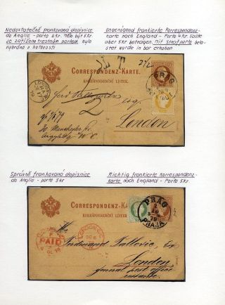 AUSTRIA: POSTAL STATIONERY 1867-1918 – sheet 52