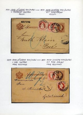 AUSTRIA: POSTAL STATIONERY 1867-1918 – sheet 56
