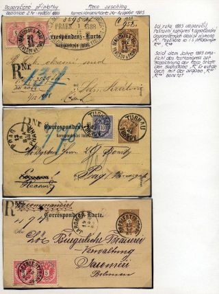 AUSTRIA: POSTAL STATIONERY 1867-1918 – sheet 65