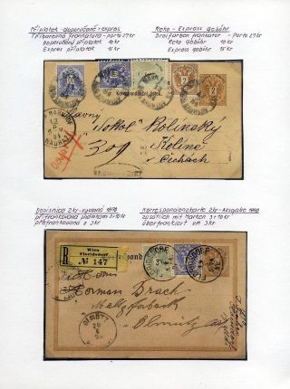 AUSTRIA: POSTAL STATIONERY 1867-1918 – sheet 67