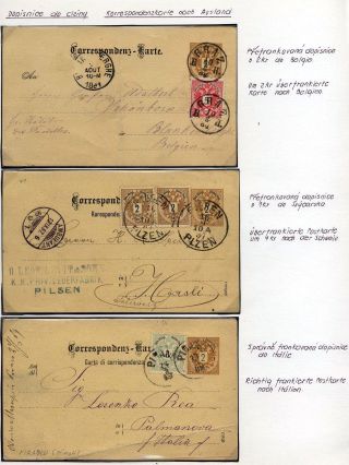 AUSTRIA: POSTAL STATIONERY 1867-1918 – sheet 70