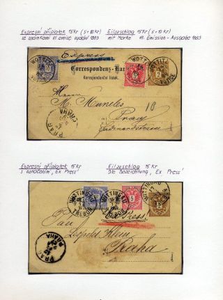 AUSTRIA: POSTAL STATIONERY 1867-1918 – sheet 71