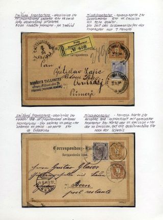 AUSTRIA: POSTAL STATIONERY 1867-1918 – sheet 75