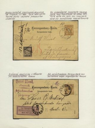 AUSTRIA: POSTAL STATIONERY 1867-1918 – sheet 76
