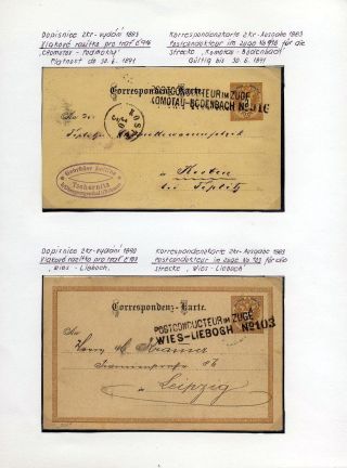 AUSTRIA: POSTAL STATIONERY 1867-1918 – sheet 79