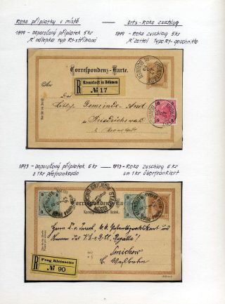 AUSTRIA: POSTAL STATIONERY 1867-1918 – sheet 82