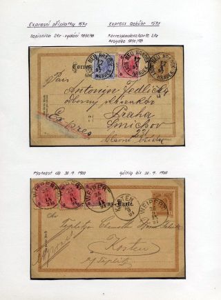 AUSTRIA: POSTAL STATIONERY 1867-1918 – sheet 83