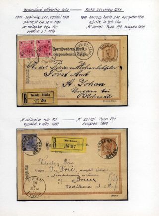 AUSTRIA: POSTAL STATIONERY 1867-1918 – sheet 87