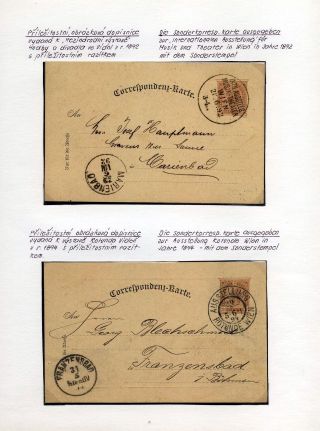 AUSTRIA: POSTAL STATIONERY 1867-1918 – sheet 95