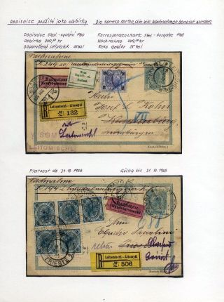 AUSTRIA: POSTAL STATIONERY 1867-1918 – sheet 97
