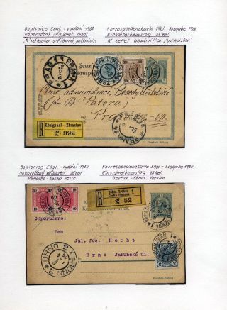 AUSTRIA: POSTAL STATIONERY 1867-1918 – sheet 99