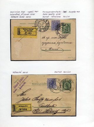 AUSTRIA: POSTAL STATIONERY 1867-1918 – sheet 100