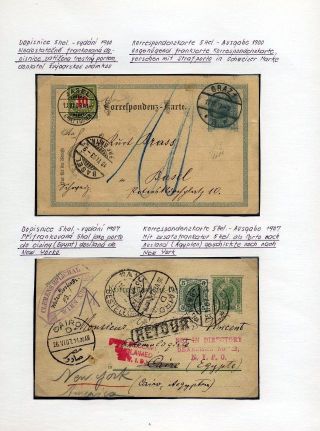 AUSTRIA: POSTAL STATIONERY 1867-1918 – sheet 101