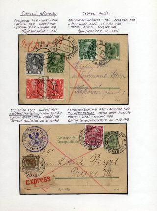 AUSTRIA: POSTAL STATIONERY 1867-1918 – sheet 102