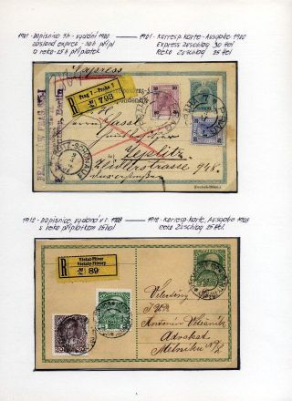 AUSTRIA: POSTAL STATIONERY 1867-1918 – sheet 104