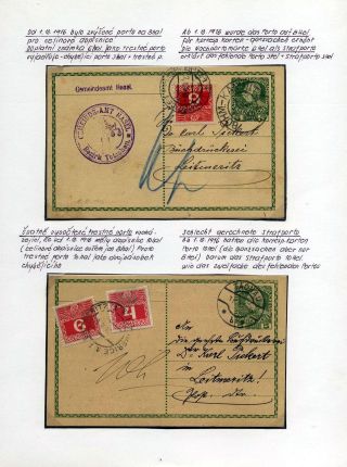 AUSTRIA: POSTAL STATIONERY 1867-1918 – sheet 106