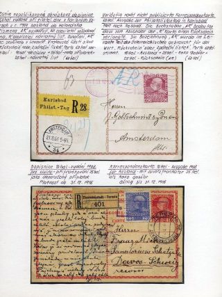 AUSTRIA: POSTAL STATIONERY 1867-1918 – sheet 113