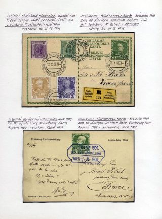 AUSTRIA: POSTAL STATIONERY 1867-1918 – sheet 117