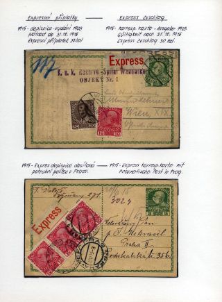 AUSTRIA: POSTAL STATIONERY 1867-1918 – sheet 123