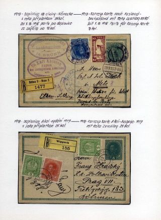AUSTRIA: POSTAL STATIONERY 1867-1918 – sheet 125