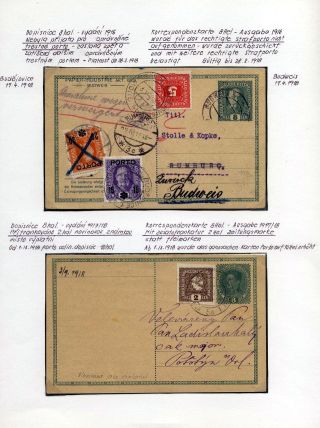AUSTRIA: POSTAL STATIONERY 1867-1918 – sheet 126