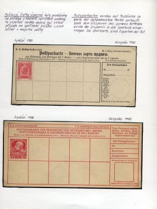 AUSTRIA: POSTAL STATIONERY 1867-1918 – sheet 136