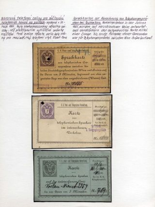 AUSTRIA: POSTAL STATIONERY 1867-1918 – sheet 137