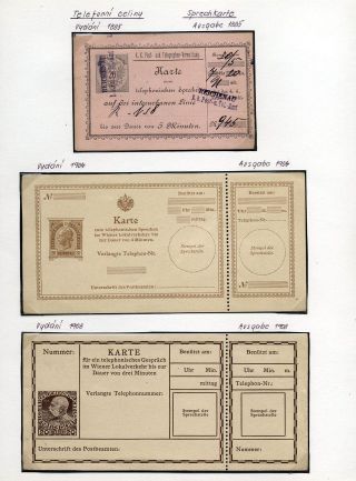 AUSTRIA: POSTAL STATIONERY 1867-1918 – sheet 138